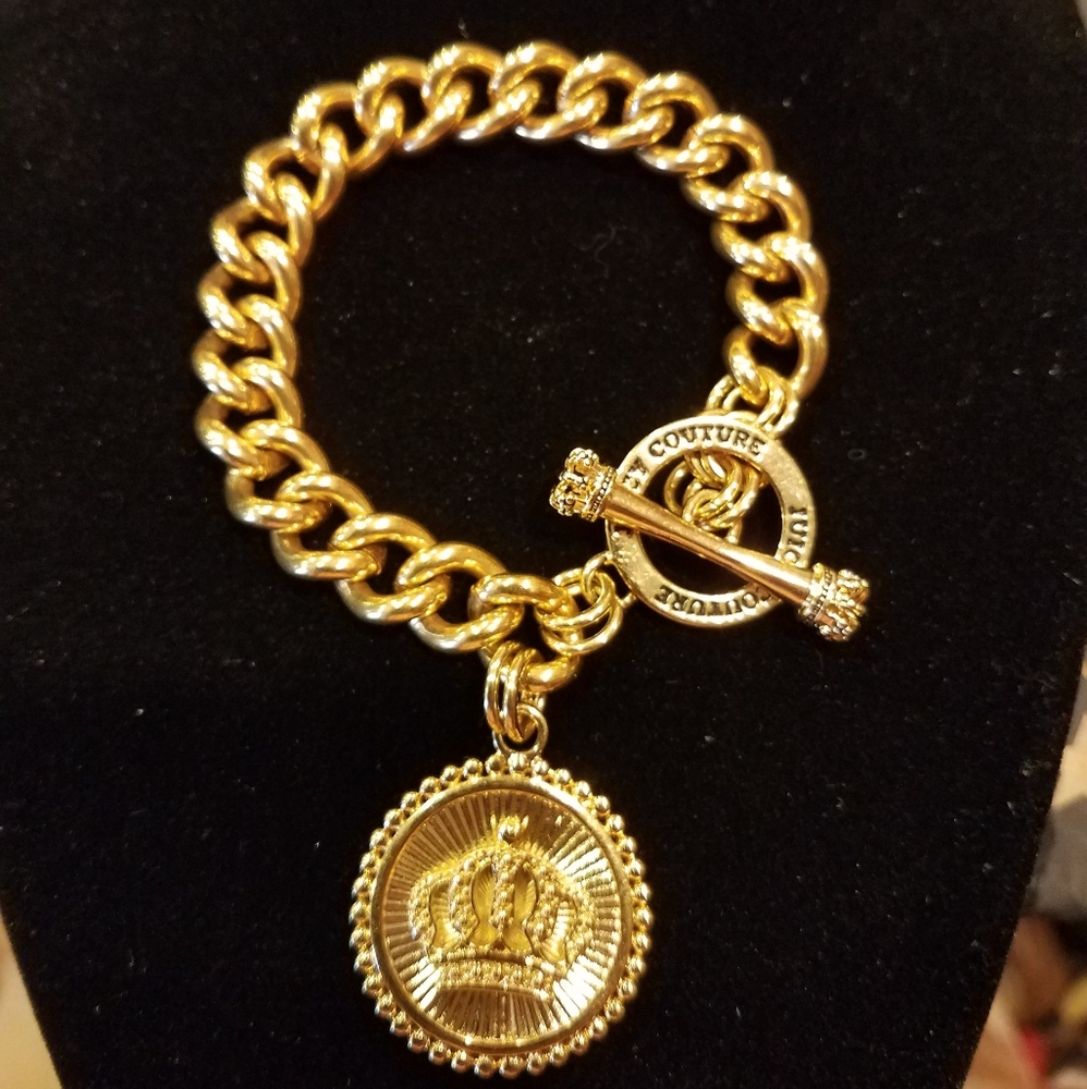 Juicy Couture Crown Charm Bracelet